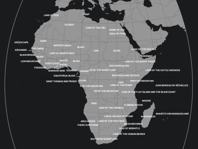 The Possible Etymology of African countries' names